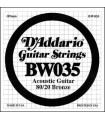 D'Addario Single String BW035