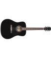 Fender CD-60 Dreadnought V3 w/ Case Black 097-0110-206