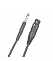 D'Addario Classic Series Unbalanced Microphone Cable, XLR-to-XLR, 25 feet PW-CGMIC-25