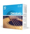 D'Addario EJ16-10P Phosphor Bronze Acoustic Guitar Strings, Light, 10 Sets EJ16-10P