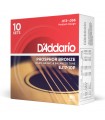 D'Addario EJ17-10P Phosphor Bronze Acoustic Guitar Strings, Medium, 13-56, 10 Sets EJ17-10P