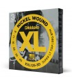 D'Addario EXL125-3D Nickel Wound Electric Guitar Strings, Super Light Top/Regular Bottom, 09-46, 3 Sets EXL125-3D