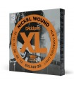 D'Addario EXL140-3D Nickel Wound Electric Guitar Strings, Light Top/Heavy Bottom, 10-52, 3 sets EXL140-3D