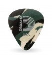 D'Addario Camouflage Celluloid Guitar Picks, 10 pack, Extra-Heavy 1CCF7-10