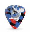 D'Addario Multi-Color Celluloid Guitar Picks, 10 pack, Extra Heavy 1CMC7-10