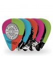 D'Addario Sgt. Pepper's Lonely Hearts Club Band 50th Anniversary Heavy Gauge Guitar Picks 1CWH6-10B6