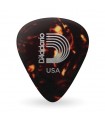 D'Addario Shell-Color Celluloid Guitar Picks, 100 pack, Extra Heavy 1CSH7-100