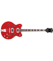 Gretsch G5442BDC Electromatic© Hollow Body Short-Scale Bass Transparent Red 251-8002-515
