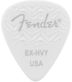 Fender 351 Shape Wavelength Celluloid Picks 6-Pack White 198-3351-780