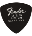 Fender Dura-Tone© Delrin Pick, 346-shape, 12-Pack Black 198-7346-950