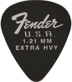 Fender Dura-Tone© Delrin Pick, 351-shape, 12-Pack Black 198-7351-950