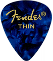 Fender 351 Shape Premium Celluloid Picks -12 Count Pack Blue Moto 198-0351-702