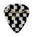 Fender© 351 Shape Graphic Picks (12 per pack) Checker 198-0351-303