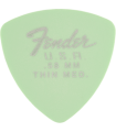 Fender Dura-Tone© Delrin Pick, 346-shape, 12-Pack Surf Green 198-7346-750