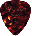 Fender 451 Shape Classic Celluloid Picks (12 Count) Tortoise Shell 198-0451-800