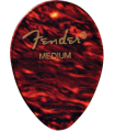 Fender 354 Shape Classic Celluloid Picks (12 Count) Tortoise Shell 198-0354-800