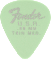 Fender Dura-Tone© Delrin Pick, 351-shape, 12-Pack Surf Green 198-7351-750