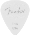 Fender 351 Shape Wavelength Celluloid Picks 6-Pack White 198-3351-180