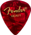 Fender 351 Shape Premium Celluloid Picks -12 Count Pack Red Moto 198-0351-909
