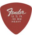 Fender Dura-Tone© Delrin Pick, 346-shape, 12-Pack Fiesta Red 198-7346-900