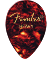 Fender 358 Shape Classic Celluloid Picks - 1/2 Gross (72 Count) Tortoise Shell 198-0358-500