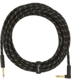 Fender Deluxe Series Instrument Cable, Tweed Black Tweed 099-0820-079