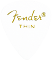 Fender 351 Shape Premium Celluloid Picks -12 Count Pack White 198-0351-780