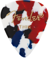 Fender 351 Shape Premium Celluloid Picks -12 Count Pack Confetti 198-0351-750