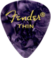 Fender 351 Shape Premium Celluloid Picks -12 Count Pack Purple Moto 198-0351-776
