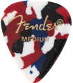 Fender 351 Shape Premium Celluloid Picks -12 Count Pack Multi-Color 198-0351-850