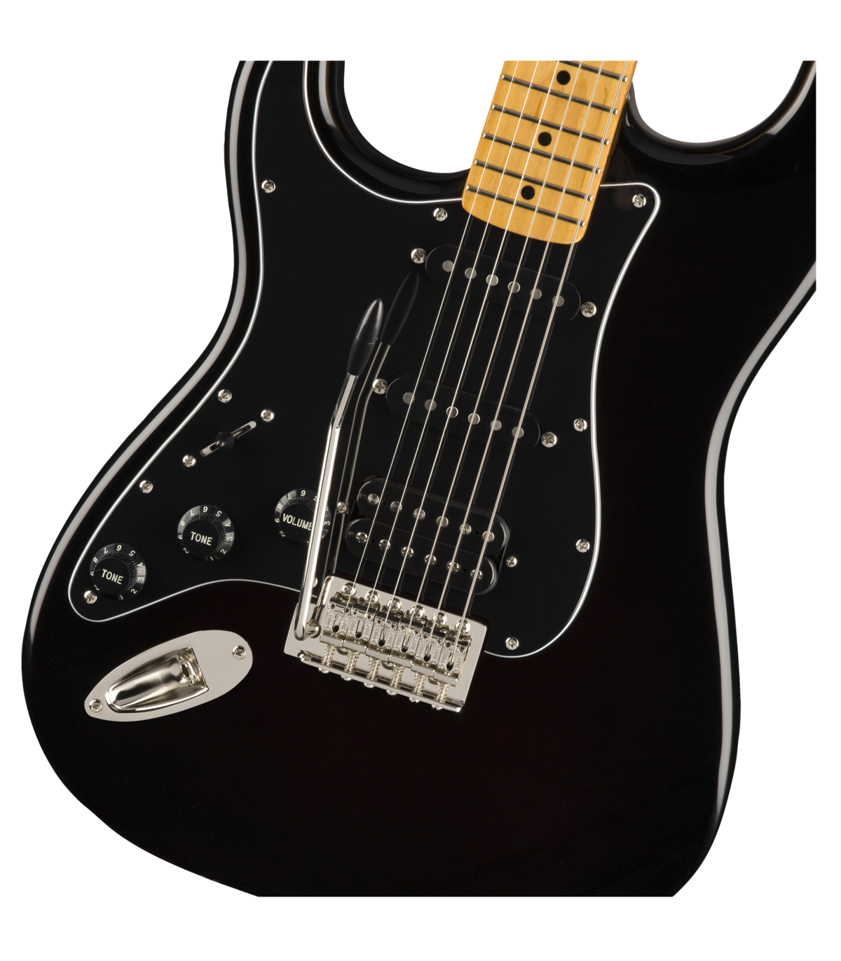 Squier Classic Vibe '70s Stratocaster HSS, Left-Handed Black 037 