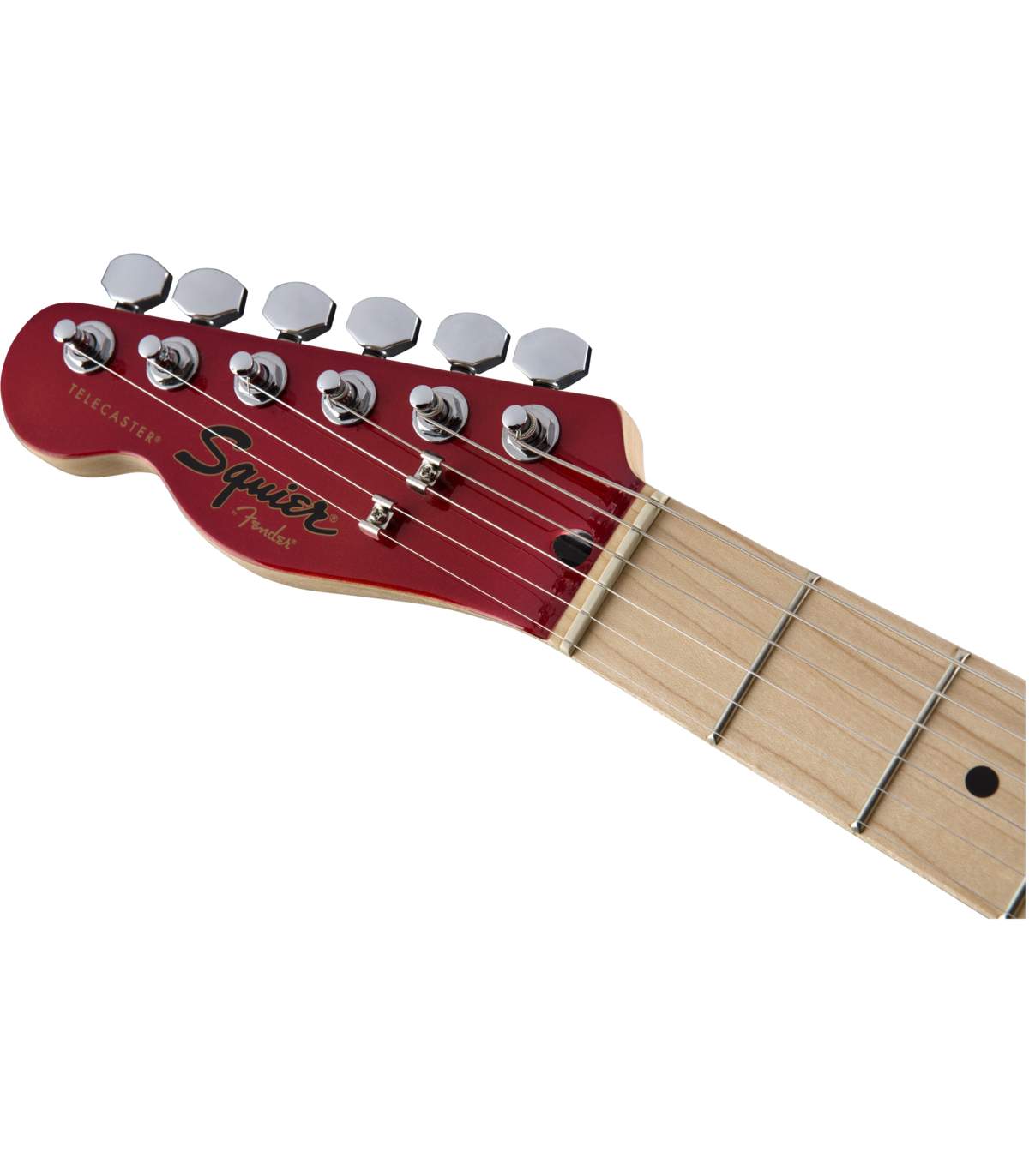 Squier by Fender Contemporary Telecaster HH Electric Guitar LH Maple Fingerboard Dark Metallic Red 