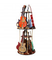 Carousel Deluxe Rotating Multi Guitar Stand CARX-CMB