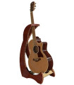 A&S CrossCurve Deluxe Wood Guitar Stand CCXMA