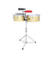 14"  15"  Brass Timbales