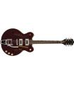 Gretsch G2604T Streamliner Rally II Center Block with Bigsby Two-Tone Oxblood/Walnut Stain