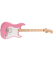 Squier Sonic™ Stratocaster HT H, Maple Fingerboard, White Pickguard, Flash Pink