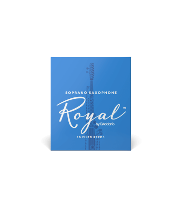 Rico Royal Soprano Saxophone Reeds Strength 4.0 - 10 Pack