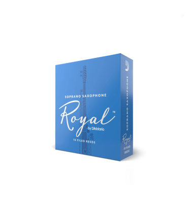 Rico Royal Soprano Saxophone Reeds Strength 4.0 - 10 Pack