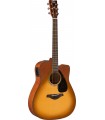 Yamaha FGX800C SDB Acoustic Electric Guitar w/Cutaway