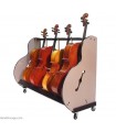 Band Room Cello Rack BRC4