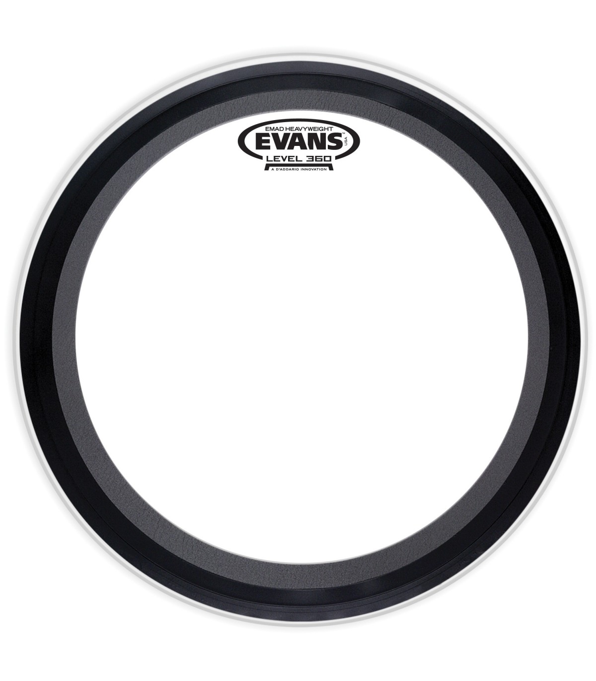 Evans EMAD Heavyweight Clear Bass Drum 