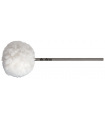 Vic Firth VICKICK BASS DRUM BEATER-- Medium Felt Core Covered with Fleece, Oval Head Alternative Implements